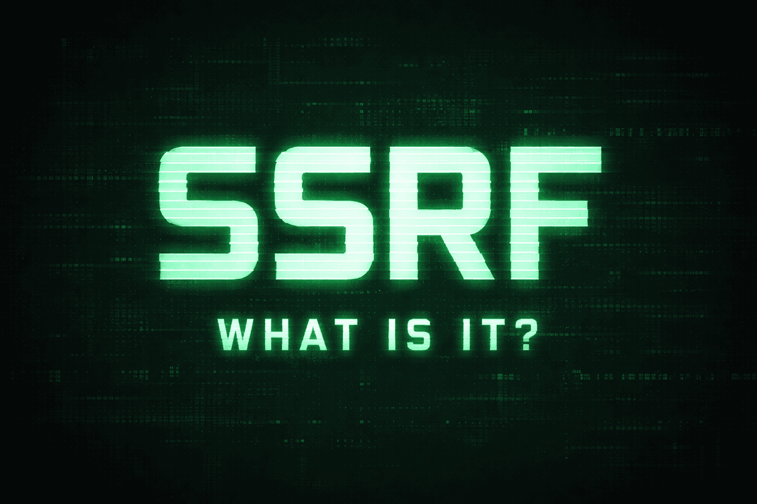 Make the Server Do Your Dirty Work — What is SSRF?